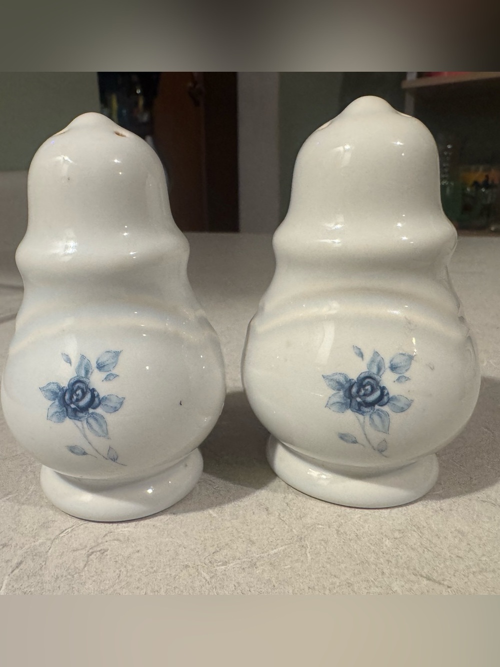 Vintage Pfaltzgraff Salt And Pepper Shakers- Perennials Poetry Collection